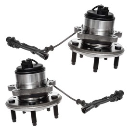 Front Wheel Hub and Bearing Assembly Compatible With 2002-2005 Ford Thunderbird 2000 01 02 03 04 05 2006 Lincoln LS AUQDD 513167 x2 (Pair) [5 Lug W/ABS]