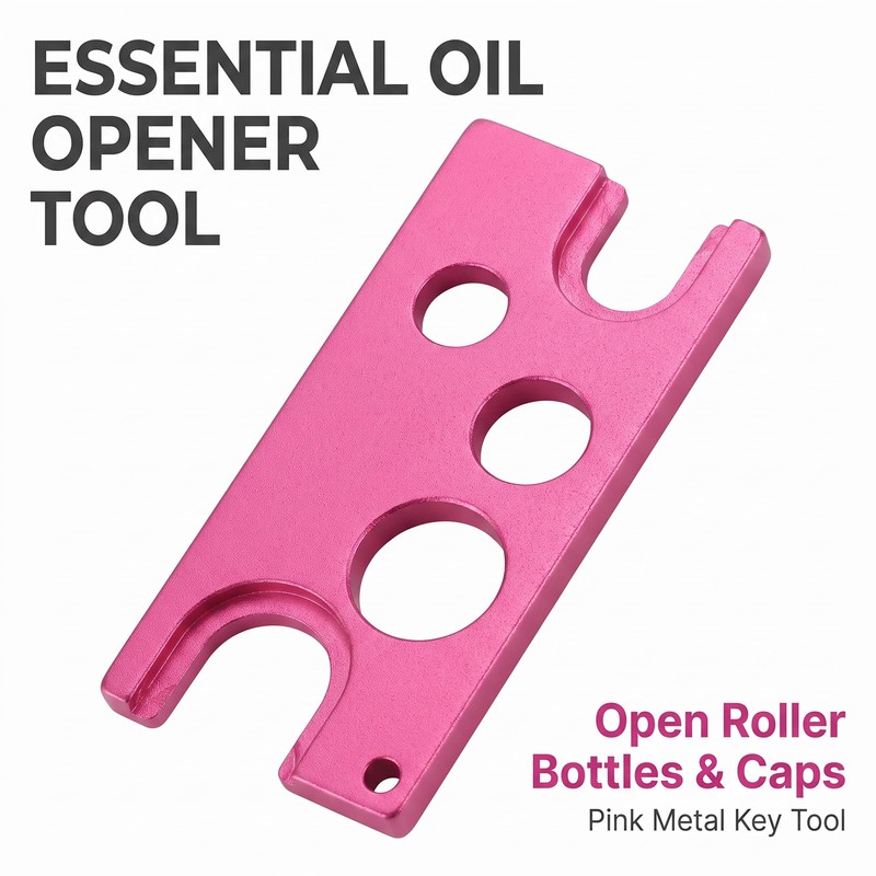 Pink Essential Oils Opener Key Tool Set Opener and Remover