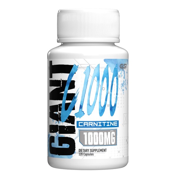 Giant Edge Performance C 1000 - Carnitina 1000 mg - 120 Capsulas - 60 ser