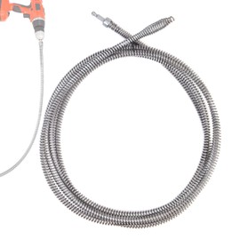 6.5 FT Drill Drain Snake,Sink Unclogging Tool That Can Be Connected To An Electric Drill,Hair Catcher Drain Snake,Drain Auger Drill Attachment,Drill Snake For Plumbing