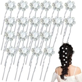 20 PCS horquillas para tocado de novia, Accesorios para peinados de novia