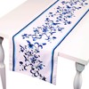 Spode - Table Runner, Stylish Home Deocr (72", Portofino Blue)