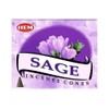 HEM Sage Incense Cones - 12 packs, 10 cones per