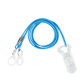 Hearing Aids Clip for Adults - Portable Hang Rope Anti-Lost Lanyard Fixation Cord Protection Rope Otoclips for Seniors (Blue)