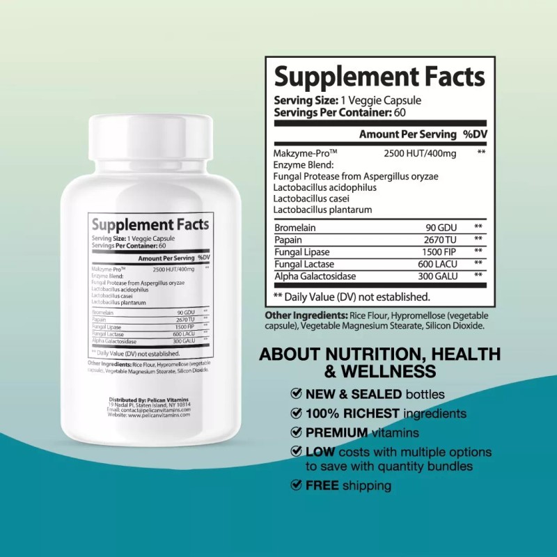 Pelican Vitamins Fungus Clear- Skin & Nail Support- 3 Bottles-