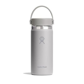 Wide Mouth Stainless Steel Bottle, 16 oz, 16.5 fl oz (473 ml), Birch, Thermal, Cold Insulation, Water Bottle (Genuine Japanese Product)