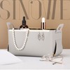 Decorative Faux Leather Basket,Small Catchall Basket for Entryway Bedside Dresser