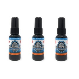 BluntPower Oil Based Concentrated Air Freshener and Oil for Diffuser - 3 Pack of Cool Water (1.5 Ounce Each)