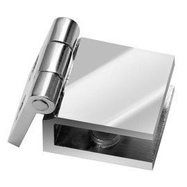 Chrome Glass Door Hinge 6 mm 8 mm Door Hinge Display Cabinet Wooden Glass Display Case