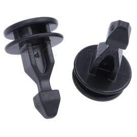 Rexka 50pcs Striker Engine Cover Retainer Clip Compatible with Honda 91547-TZ5-A02 Honda Odyssey, Pilot & Ridgeline Acura MDX, RDX & TLX 91547TZ5A02