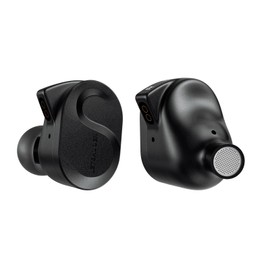 Letshuoer S08 Fourth Generation Planar in Ear Monitor, Dual-Coil 13mm Planar in Ear Headphones, HiFi in Ear Earbuds with Detachable Silver-Plated Copper (Black)