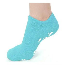 - Pinkiou Spa Gel Calcetines Para Suavizar Pies Agrietados Hid