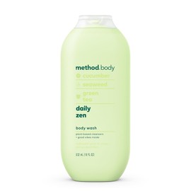 Method Method Body Wash, Daily Zen, Paraben and Phthalate Free, 18 oz (Pack of 1)