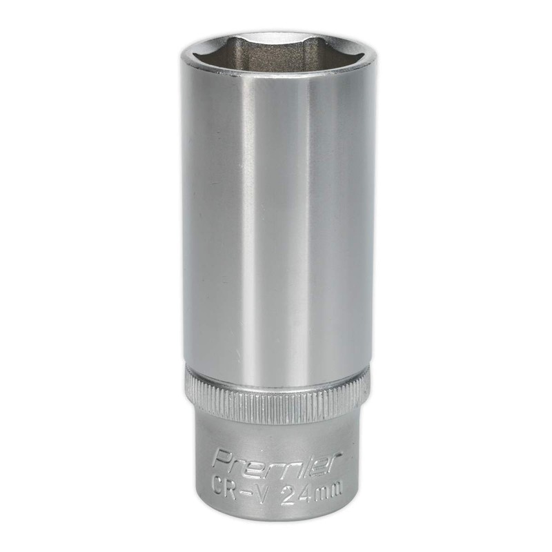 Sealey S1224D Walldrive Socket 24Mm Deep 1/2Sq Drive