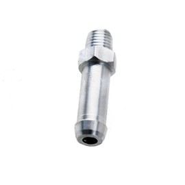 RADREPLA Universal Aluminum Radiator Overflow Nipple Barb Fitting Hose Connector 1/16" NPT (Each), 1PC