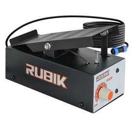 RUBIK TIG Welding Foot Pedal, Remote Amp Control, 10 Feet Cable, Compatible with 5-Pin Torch Control Machines for Rubik ACDC 200