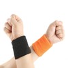 Thin High-Elasticity Sports Wrist Support for Table Tennis and Volleyball Wristband Black 8ea