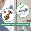 Soft-Close Hinges Stainless Steel, Cabinet & Furniture Hinges, Door Hinges