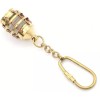 Keychain Set Medieval Sea Lantern and Oil Lamp Design Brass