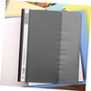 Angoily 12pcs Filing Products Office Organisation Folders Reusable Plastic Binder
