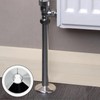 Debbery 2Pcs Radiator Pipe Covers Chrome Pipe Collars, 15mm Radiator