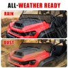 XATVXUTV Front Half Windshield for Pioneer 1000 16-25, Dark Tinted