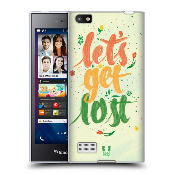 Head Case Designs Lets Get Lost Nomade Soft Gel Handyhülle