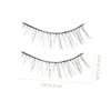 Healeved 20pairs Chemical Fiber False Eyelashes Natural Look Makeup Lashes