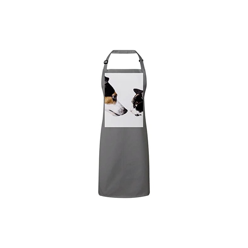 Fabulous Premium Kitchen Apron Dog and Cat Best Friends Pets