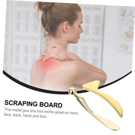 Baluue Metal Eye Cream Applicator Massage Stick Set 2pcs for Facial and Eye Care Deep Tissue Relaxation Tools