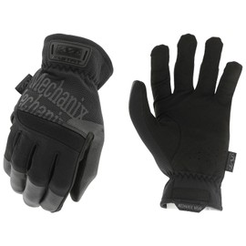 Mechanix Wear: FastFit - Guantes tácticos con puño elástico para un ajuste seguro, guantes de trabajo con agarre flexible para múltiples usos, guantes de seguridad duraderos con visualización táctil para hombres (negro, S)