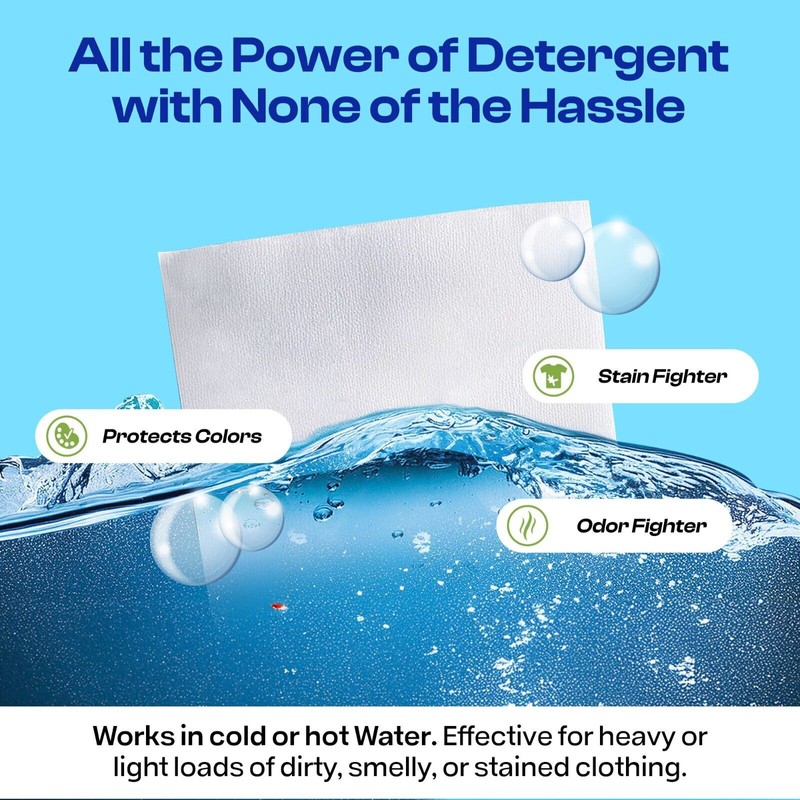 Happy Hour Laundry Detergent Sheets Eco Friendly Color Safe 60