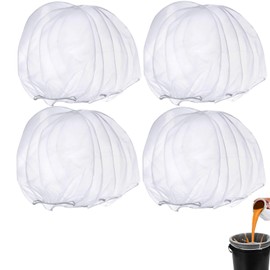 20 Pcs Paint Strainer Bag, Paint Strainer, Paint Filters Strainers 1 Gallon Fine Mesh Filters with Elastic Top for Painting, Gardening & Hydroponics