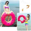 Praxia Float Ring, Float, Popular, For Children, Large, Donut, Pink,