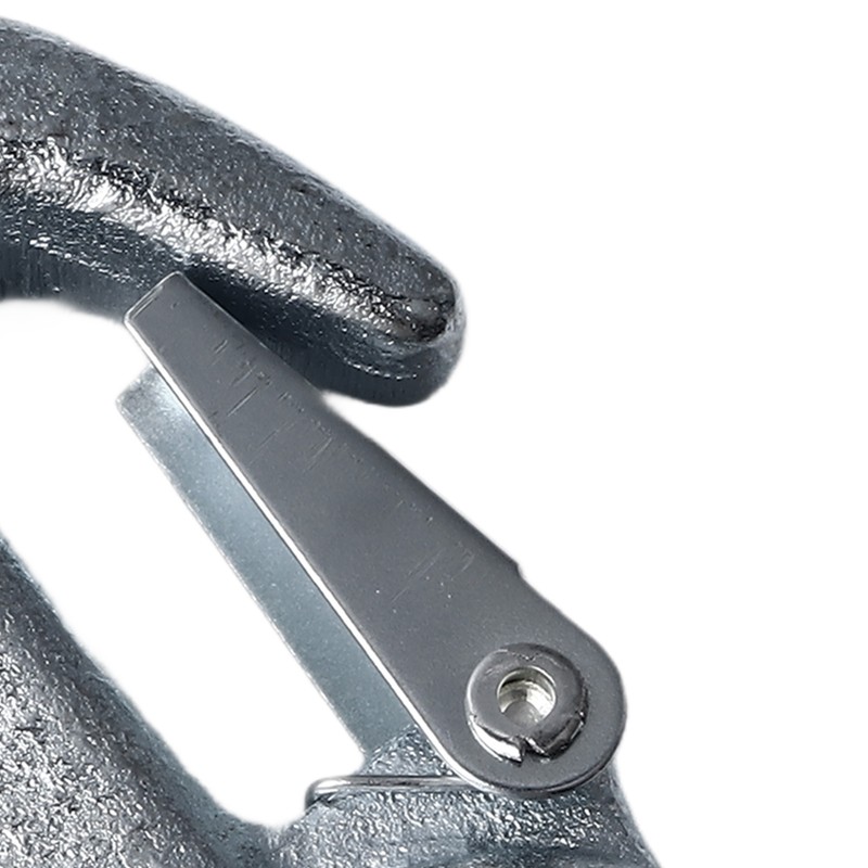 4Pcs Trailer Snap Hook 90mm Iron Tow Hook Safety Chain