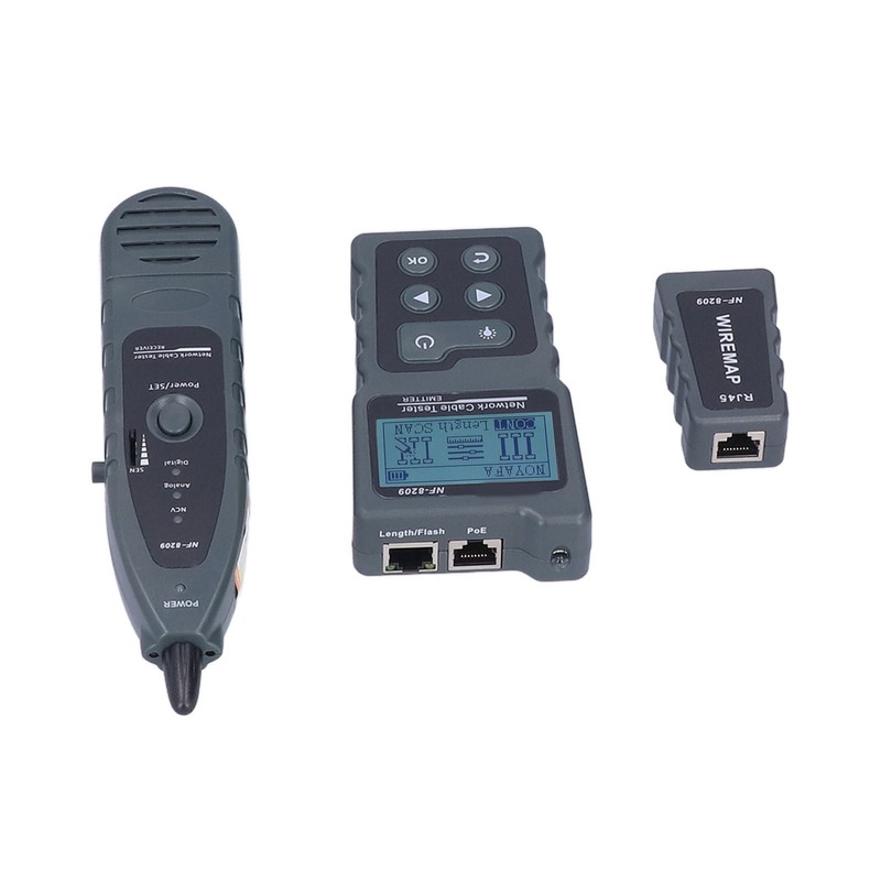NF‑8209 Electric Network Cable Finder Portable Anti Interference POE Line