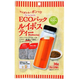 OSK Eco Pack Rooibos Tea (0.5 oz (1.5 g) x 24 Bags x 4 Tea Bags