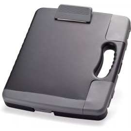 Officemate Large Capacity Clipboard Briefcase With Pockets For Papers Cards And Clips