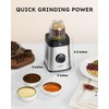 Sangcon Blenders and Food Processor Combo for Kitchen, 5 in