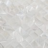 Peel and Stick Backsplash Mother of Pearl Tile, Yew &