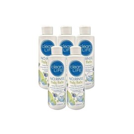 No-rinse water-free body bath cleanser for camping travel patients 236.6ml x 5 options / 노린스 물없이 사용 바디바스 클렌저 캠핑 여행 환자용 236.6ml x 5개 옵션