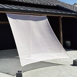 Ichiori Shade Sun Shade Plain Shell Pink Sun Shade Outdoor