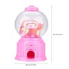 Bubble Gum Machine, Portable ABS Gumball Machine Mini Gumball Machine