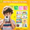 HiMont Kids Instant Print Camera, 1080P HD Kids Camera Instant