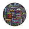eeBoo 500 Piece Puzzle - 100 Great Words Jigsaw Puzzle