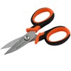 6" Professional Electrician Scissors, for Cutting and Stripping Electrical Wire