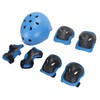 Helmet Knee Pad Adjustable Comfortable Protective Kids Sport Gear Set
