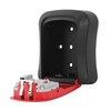 Key Lock Box Alloy Portable Wall Mounted 4 Digit Combination