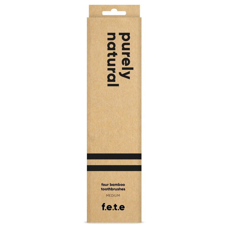 f.e.t.e | Purely Natural Bamboo Toothbrushes | Biodegradable & Compostable