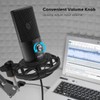 FIFINE Studio Condenser USB Microphone Computer PC Microphone Kit with